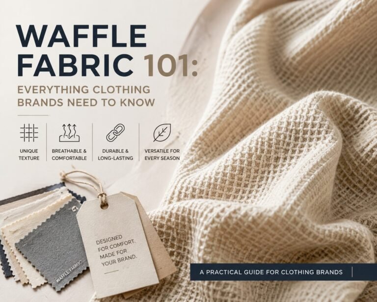 Waffle Fabric 101: Everything Clothing Brands Need to Know 