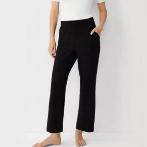 Wide-Leg Lounge Pants with Side Pockets