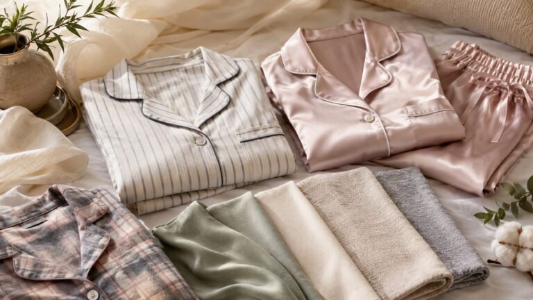 fabric of pajamas