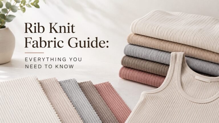 Rib Knit Fabric Guide