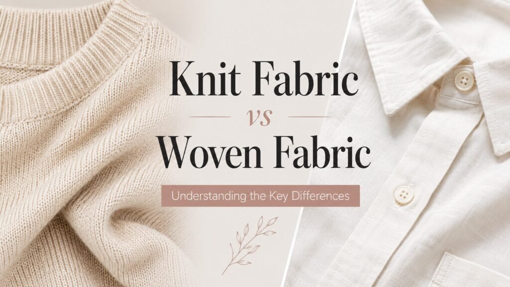 Knit Fabric vs Woven Fabric: