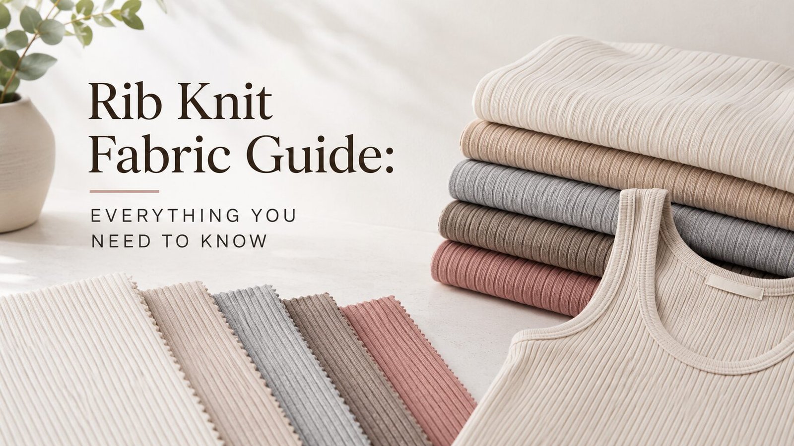 Rib Knit Fabric Guide